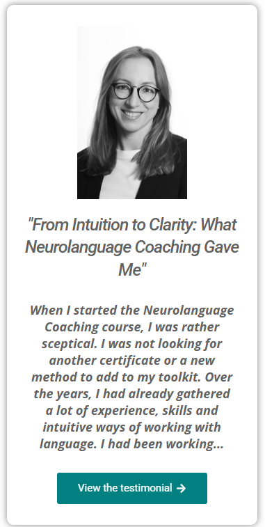 Neurolanguage Coaching Certification - Summer 2026 - image 5 - Accredited Educational and Language Coaching Academy